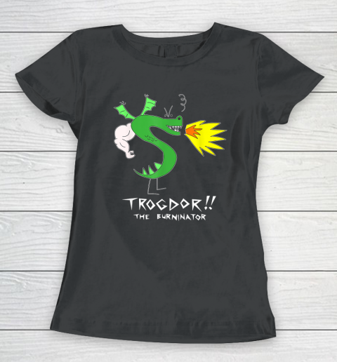 Trogdor The Burninator Meme Funny Game Women's T-Shirt