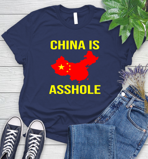 China is asshole shirt 100