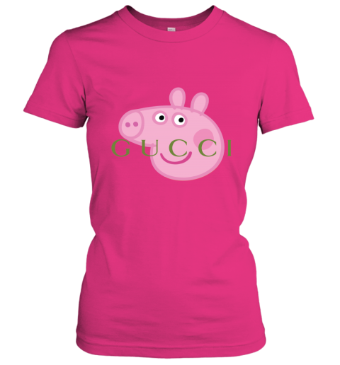womens pink gucci t shirt