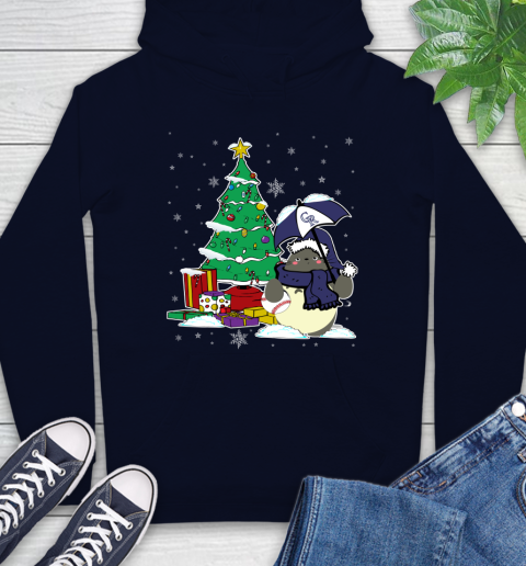 Colorado Rockies MLB Baseball Cute Tonari No Totoro Christmas Sports Hoodie 3