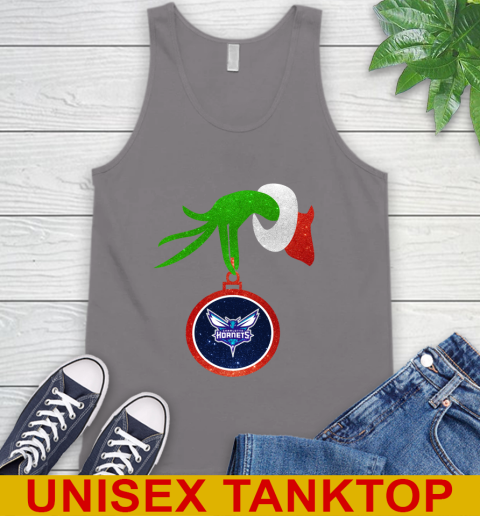 Charlotte Hornets Grinch Merry Christmas NBA Basketball Tank Top 7
