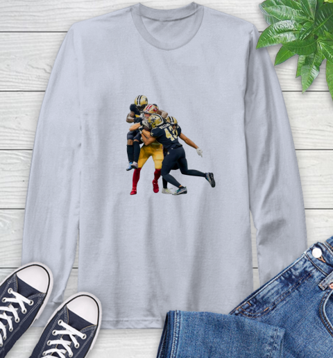 Sprint Football San Francisco 49ers And New Orleans Saints Shirts 63