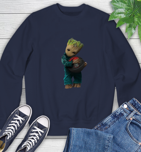 NBA Groot Guardians Of The Galaxy Basketball Sports Toronto Raptors Sweatshirt 3