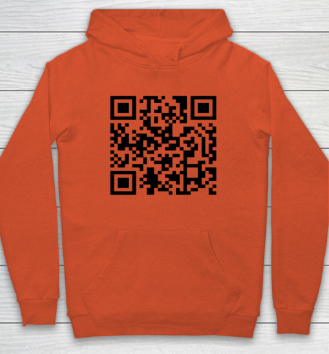Trump Dance Troll QR Funny President Trump Dance Code Hoodie 3