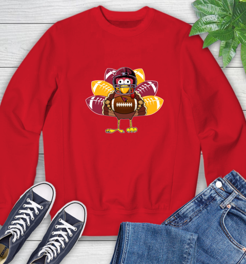 Arizona Cardinals Turkey Thanksgiving Day Sweatshirt 10