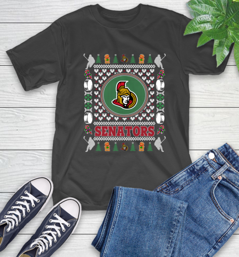 Ottawa Senators Merry Christmas NHL Hockey Loyal Fan Ugly Shirt