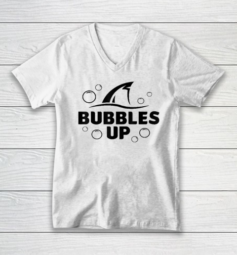 Bubbles Up shirt funny Shark Bubbles Up V-Neck T-Shirt
