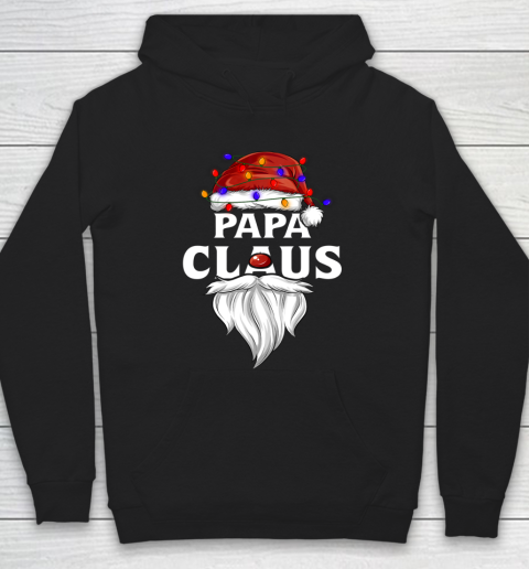 Papa Claus Shirt Christmas Pajama Family Matching Xmas Hoodie