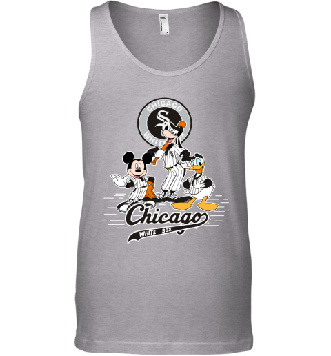 MLB Chicago White Sox Mickey Mouse Donald Duck Goofy Baseball T Shirt Youth  Long Sleeve