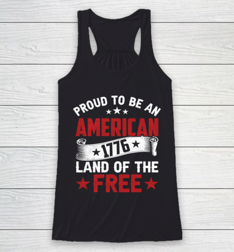 Veteran Shirt United States Of America 4th July Independence Day Racerback Tank