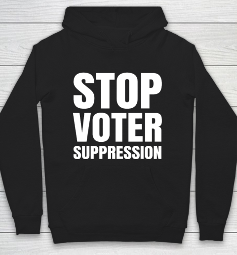 Black Voters Matter Protect The Vote Stop Voter Suppression Hoodie