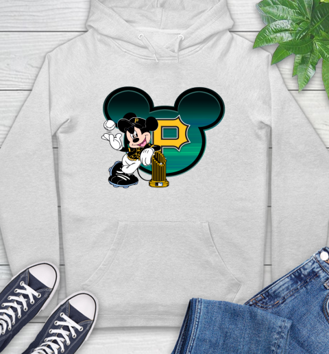 MLB Pittsburgh Pirates The Commissioner's Trophy Mickey Mouse Disney Hoodie
