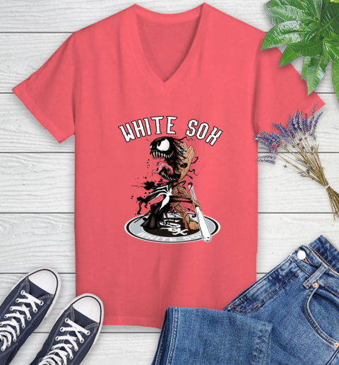 Pink white sox shirt online