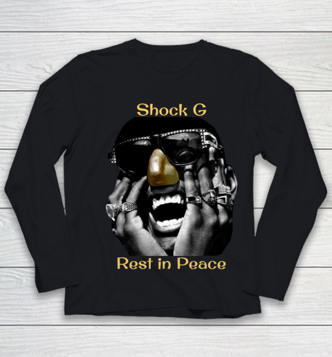 Rip Shock G Rest In Peace Youth Long Sleeve