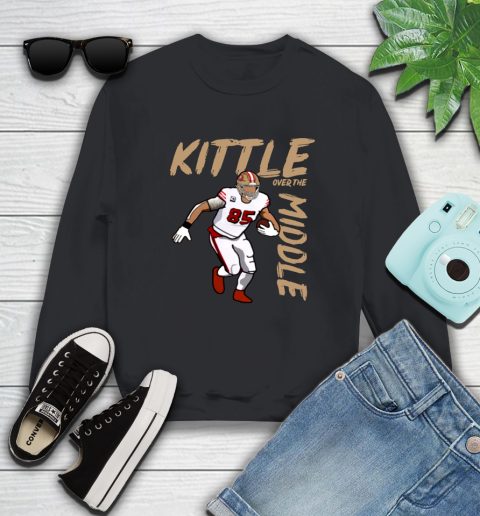 George Kittle Kittle Over the Middle San Francisco Shirt 25