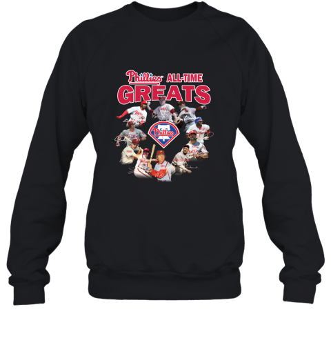 Philadelphia Phillies All Time Great Signature Shirt Sweatshirt