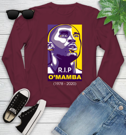 RIP Kobe Bryant O'Mamba 1978  2020 Shirt 117