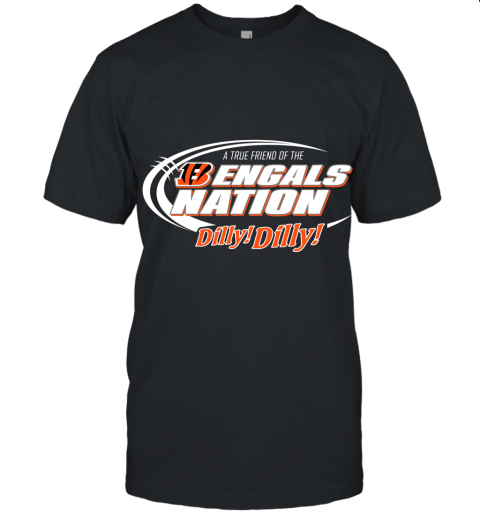 A True Friend Of The Bengals Nation Unisex Jersey Tee
