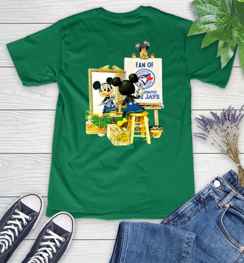 MLB Baseball Toronto Blue Jays Mickey Drawing Shirt 75