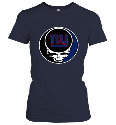 NFL New York Giants Grateful Dead Rock Band Football Sports 1k57Zvt8oEX ladies t shirt 20 95 151514 front navy