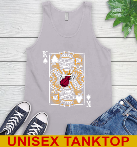 Miami Heat NBA Basketball The King Of Spades Death Cards Shirt Tank Top 3