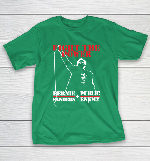 Fight The Power Bernie Sanders Public Enemy T-Shirt 5