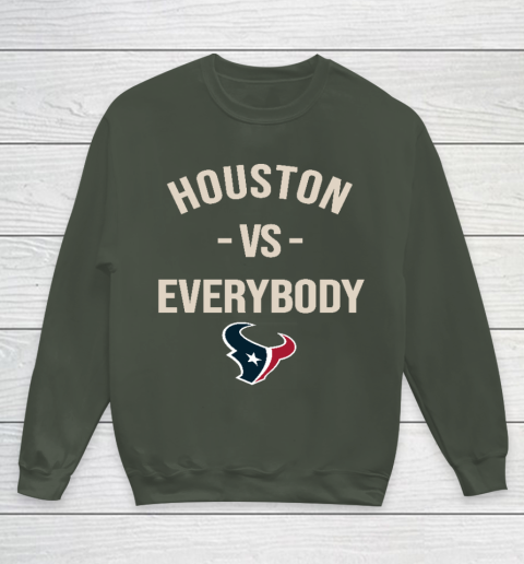 Houston Texans Vs Everybody Youth Sweatshirt 8