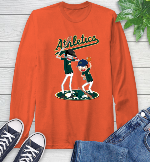 MLB Oakland Athletics Rick And Morty Baseball 62