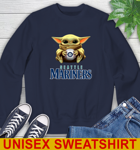 MLB Baseball Seattle Mariners Star Wars Baby Yoda Shirt