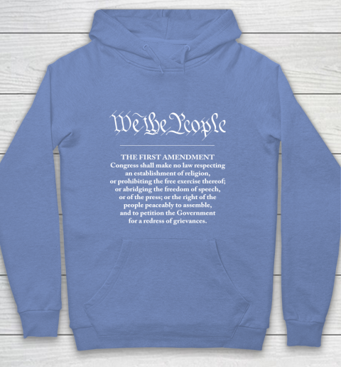 We The People  First Amendment Youth Hoodie 8