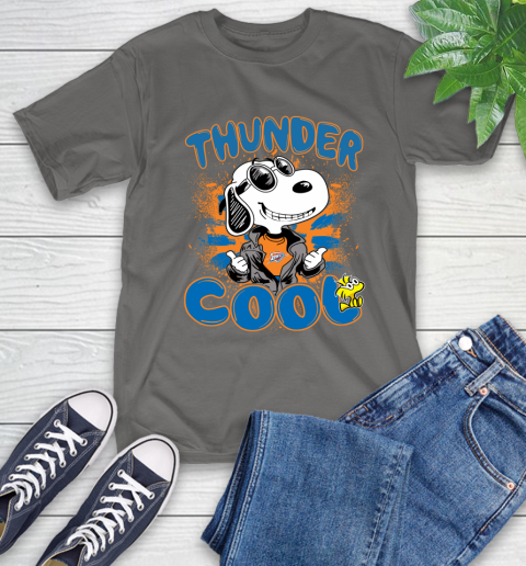 NBA Basketball Oklahoma City Thunder Cool Snoopy Shirt T-Shirt 11