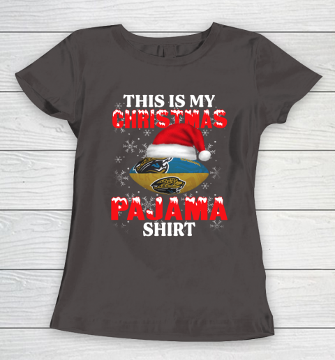 Jacksonville Jaguars This Is My Christmas Pajama Shirt NFL Women's T-Shirt 7