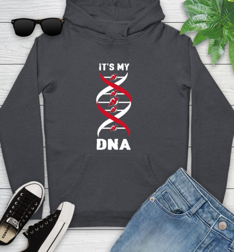 New Jersey Devils NHL Hockey It's My DNA Sports Youth Hoodie 10