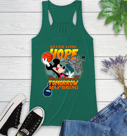 Washington Wizards NBA Basketball Mickey Disney Never Lose Hope Racerback Tank 7 Washington Wizards NBA Basketball Mickey Disney Never Lose Hope Racerback Tank - Image 7