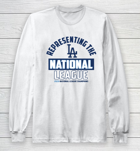 Representing the Los Angeles Dodgers National League 2020 Champions Long Sleeve T-Shirt
