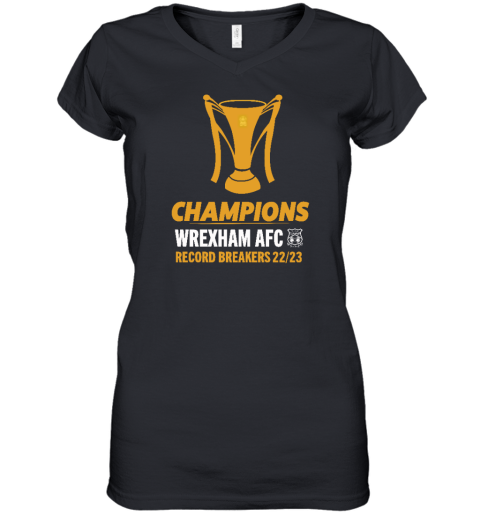 Champions Wrexham Afc Record Breakers 22 23 Women's V