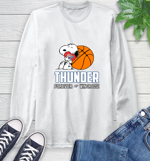NBA The Peanuts Movie Snoopy Forever Win Or Lose Basketball Oklahoma City Thunder_000 58