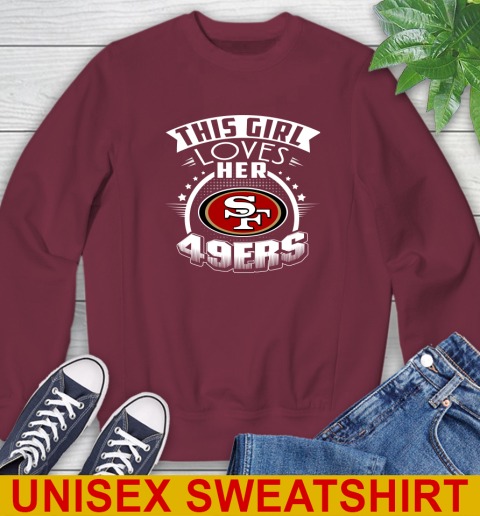San Francisco 49ers NFL Football This Girl Loves Her Team 30