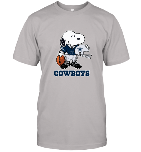 Snoopy A Strong And Proud Dallas Cowboys Player NFL Unisex Jersey Tee