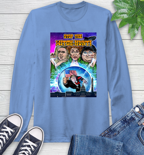 Stop The Witch Hunt Trump Long Sleeve T-Shirt 11
