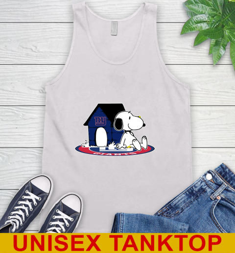 NFL Football New York Giants Snoopy The Peanuts Movie Shirt Tank Top