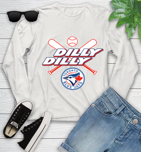 MLB Toronto Blue Jays Dilly Dilly Baseball Sports Youth Long Sleeve 12