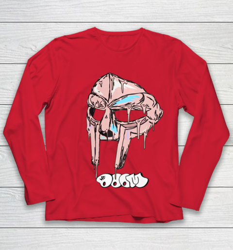 Tribute To M F Doom Villain Mask Gift Youth Long Sleeve 7