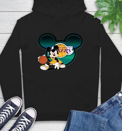NBA Los Angeles Lakers Mickey Mouse Disney Basketball Youth Long Sleeve