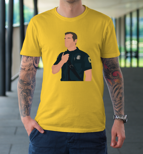 Bobby Nash Captain 911 On ABC TV Show T-Shirt 4