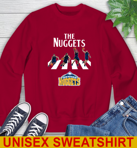 NBA Basketball Denver Nuggets The Beatles Rock Band Shirt Sweatshirt 9