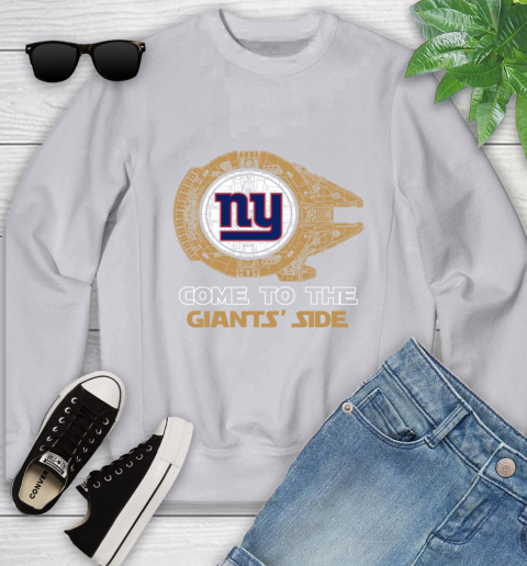 NFL Come To The New York Giants Wars Football Sports Youth Sweatshirt 3
