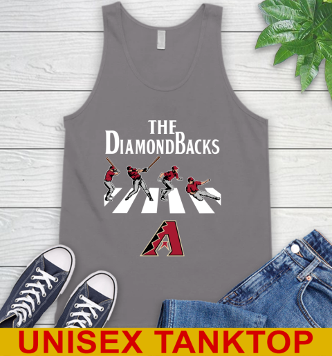 MLB Baseball Arizona Diamondbacks The Beatles Rock Band Shirt Tank Top 6