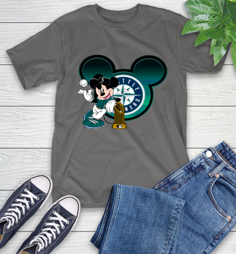 MLB San Francisco Giants The Commissioner's Trophy Mickey Mouse Disney T-Shirt 9