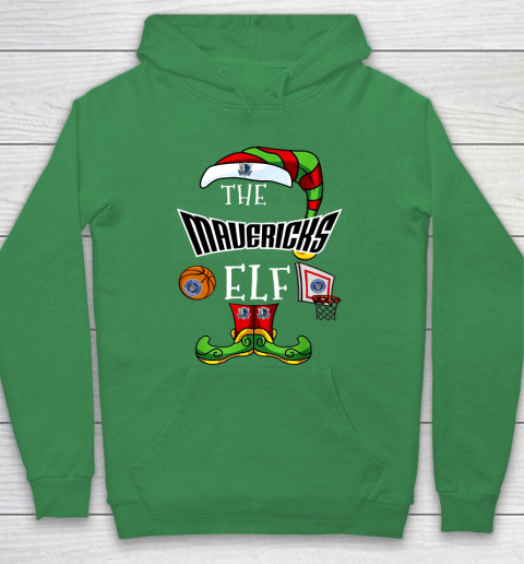 Dallas Mavericks Christmas ELF Funny NBA Hoodie 5
